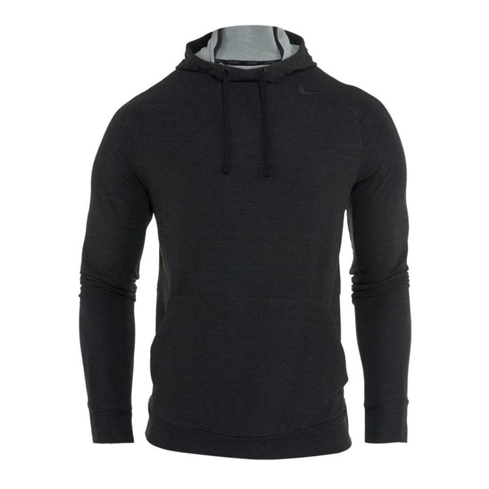 Men’s Nike drifit large dark grey hoodie